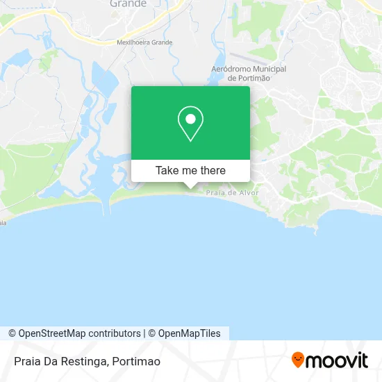 Praia Da Restinga map