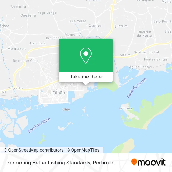 Promoting Better Fishing Standards map