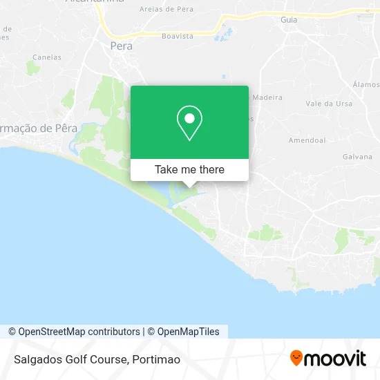 Salgados Golf Course map