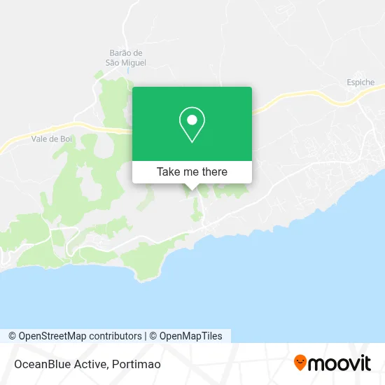 OceanBlue Active map