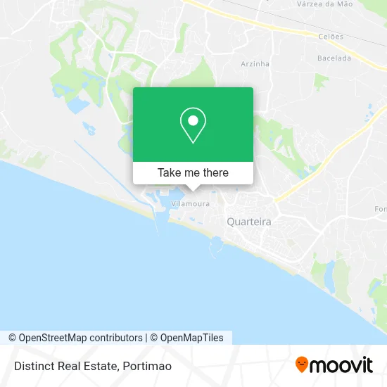 Distinct Real Estate map