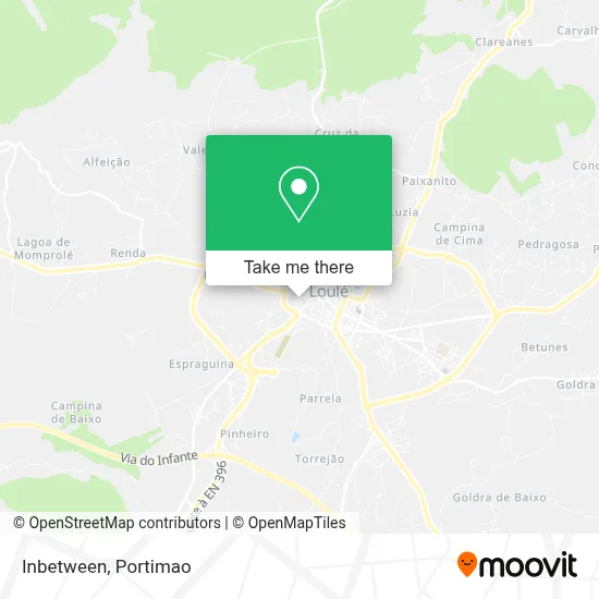 Inbetween map