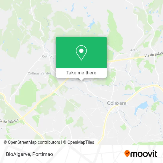 BioAlgarve map