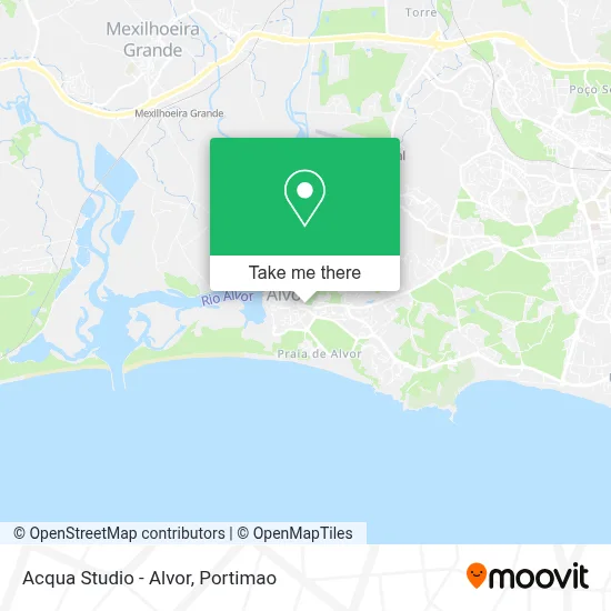 Acqua Studio - Alvor map