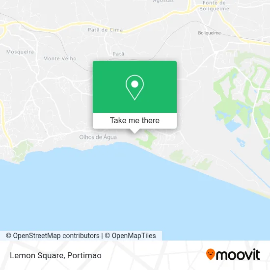 Lemon Square map
