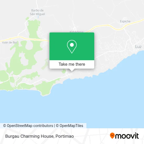 Burgau Charming House map