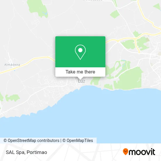 SAL Spa map