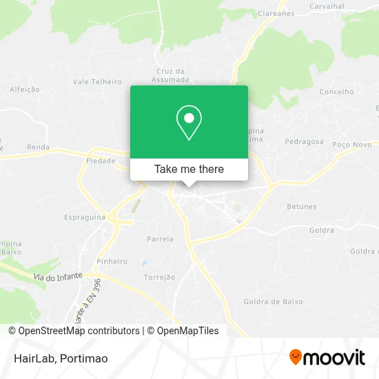 HairLab map