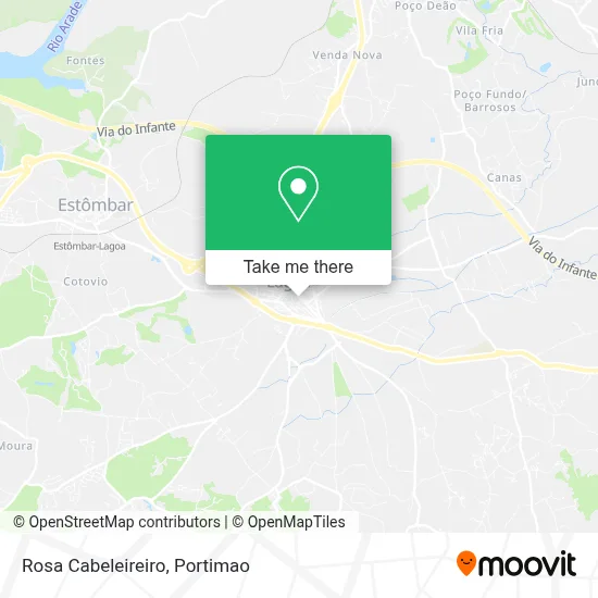 Rosa Cabeleireiro map