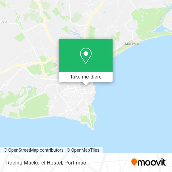 Racing Mackerel Hostel map