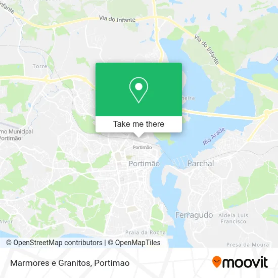 Marmores e Granitos map