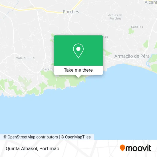 Quinta Albasol map