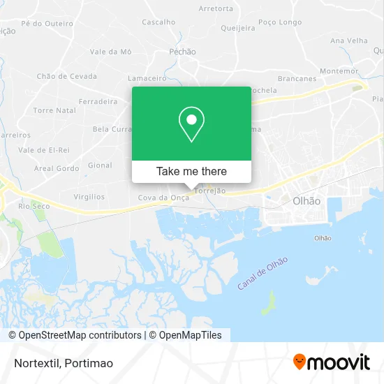 Nortextil map