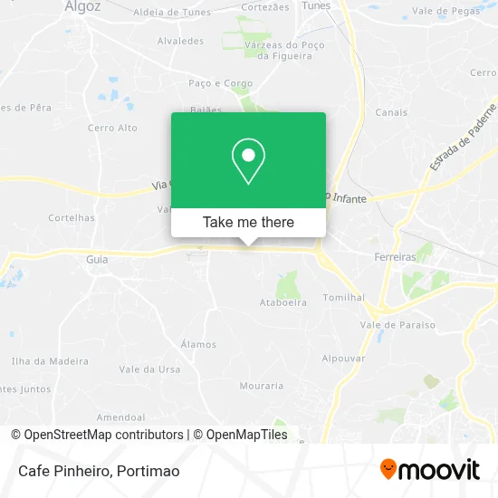 Cafe Pinheiro map