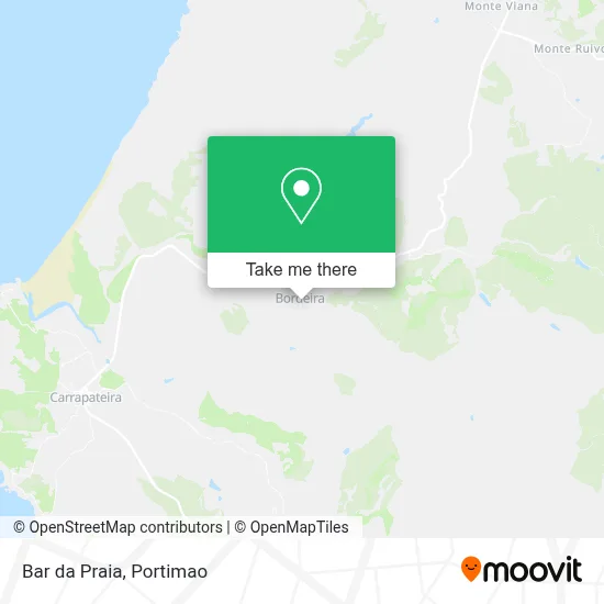 Bar da Praia map