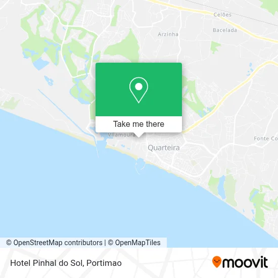 Hotel Pinhal do Sol map