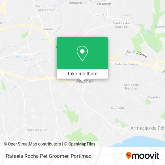 Rafaela Rocha Pet Groomer map
