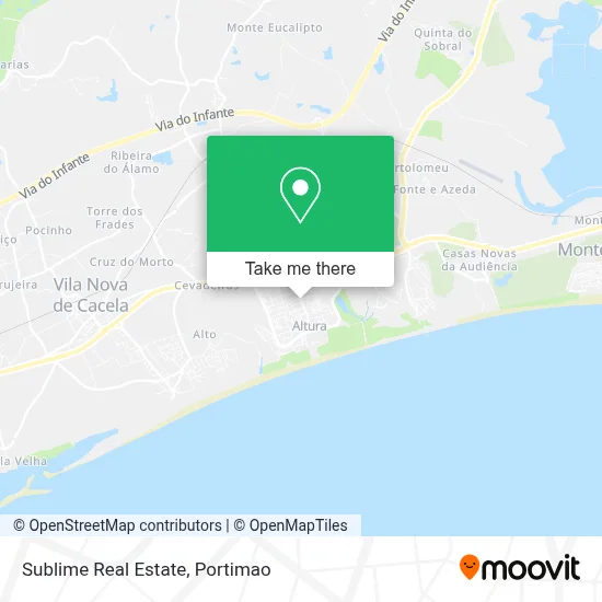 Sublime Real Estate map