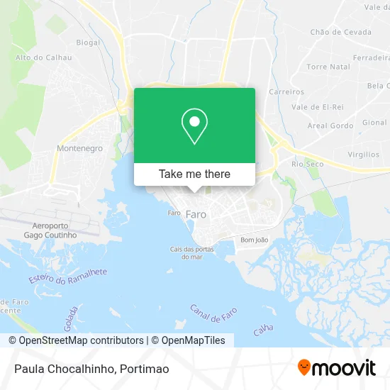 Paula Chocalhinho map