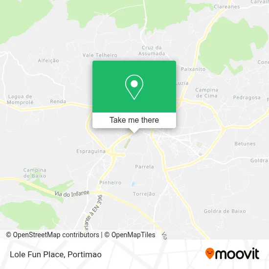 Lole Fun Place map