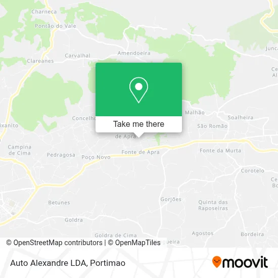 Auto Alexandre LDA map