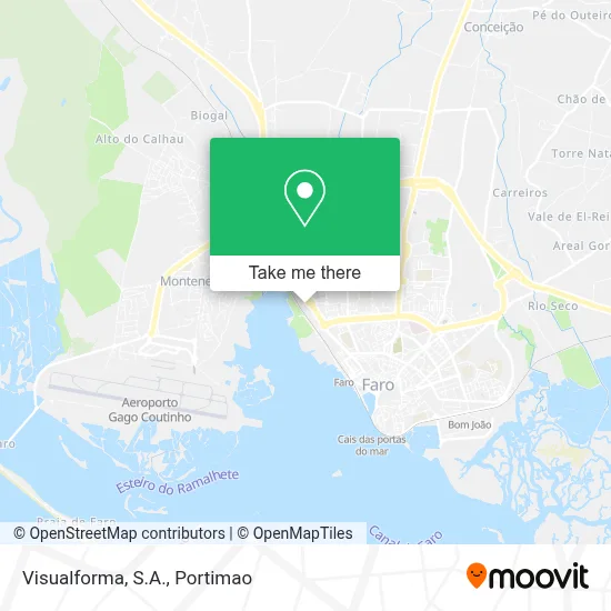 Visualforma, S.A. map