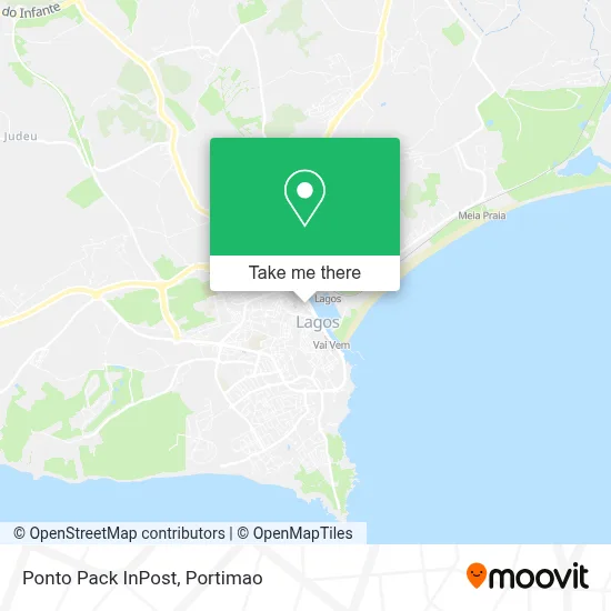 Ponto Pack InPost map