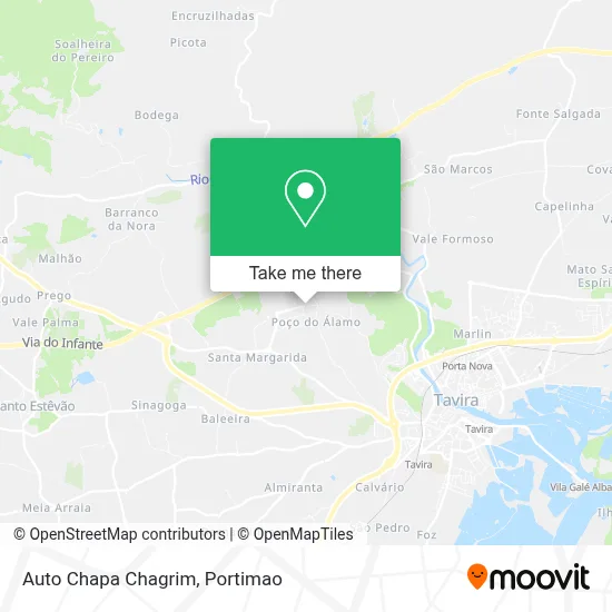 Auto Chapa Chagrim map