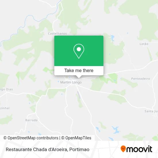 Restaurante Chada d'Aroeira map