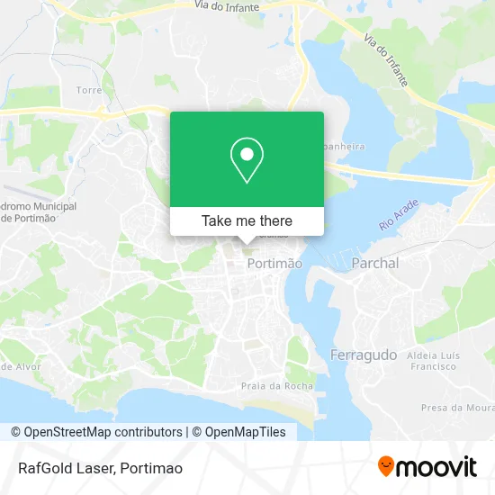 RafGold Laser map