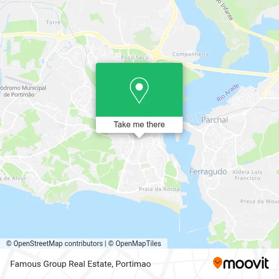 Famous Group Real Estate map