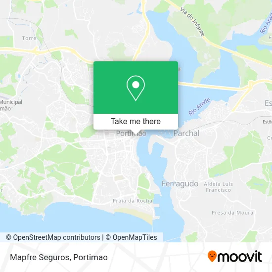 Mapfre Seguros map