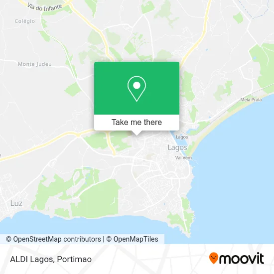 ALDI Lagos map