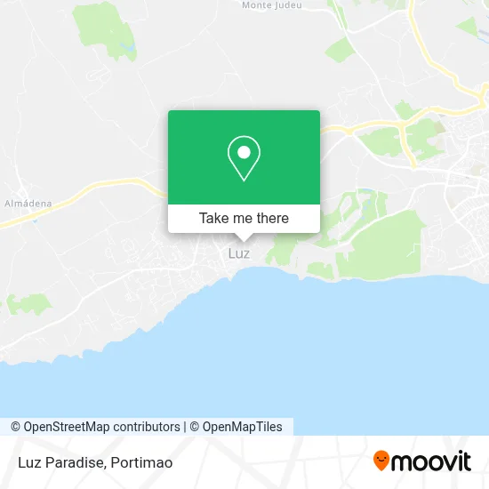 Luz Paradise map