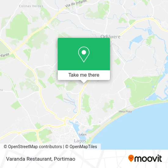 Varanda Restaurant map