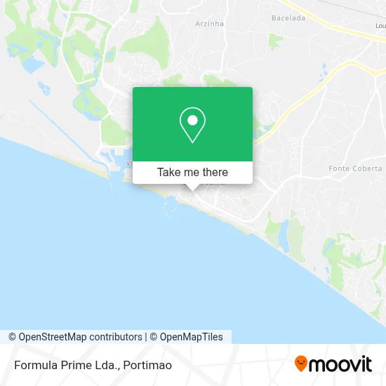 Formula Prime Lda. map