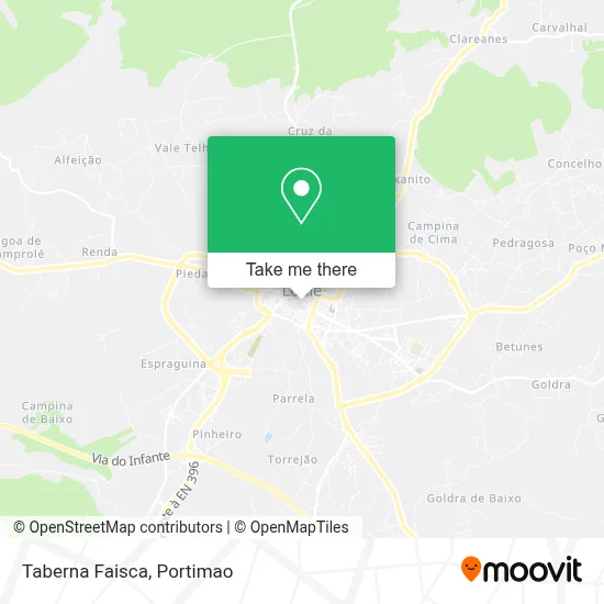 Taberna Faisca map