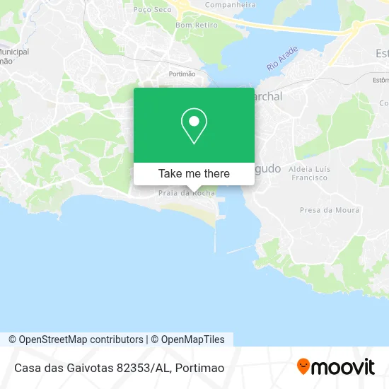 Casa das Gaivotas 82353/AL map