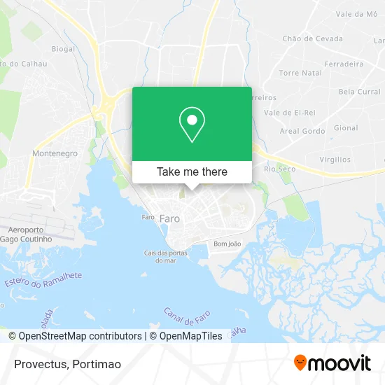 Provectus map