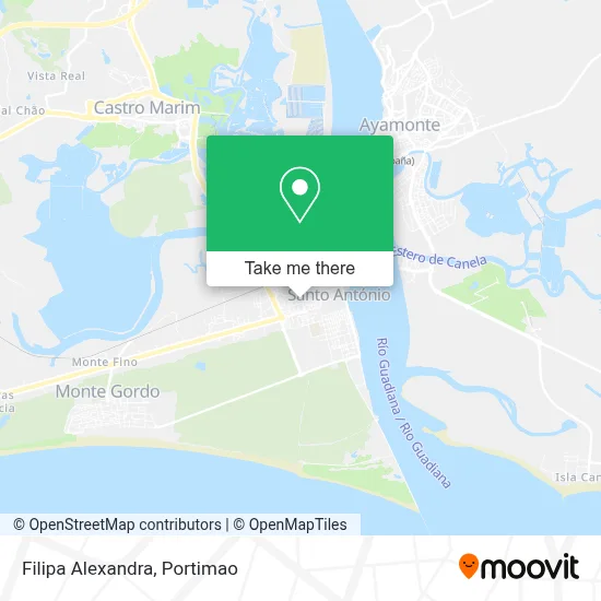 Filipa Alexandra map