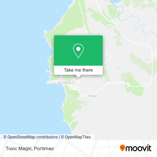 Toxic Magic map