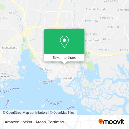 Amazon Locker - Arcon map
