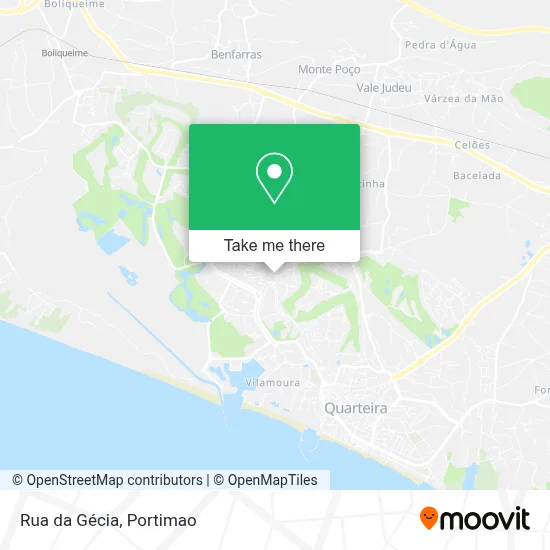 Rua da Gécia map