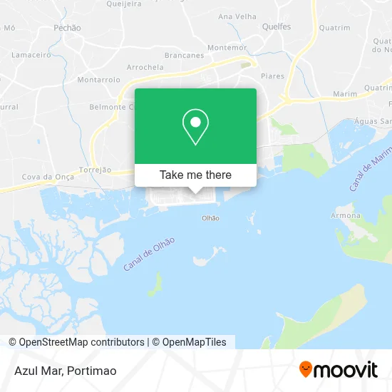 Azul Mar map