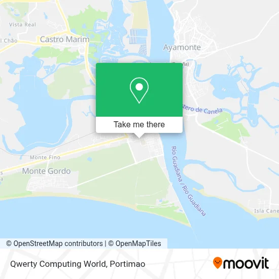 Qwerty Computing World map