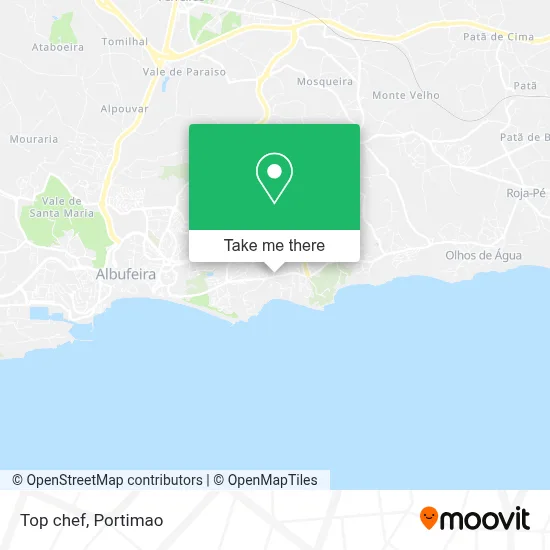 Top chef map