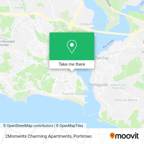 2Moments Charming Apartments map