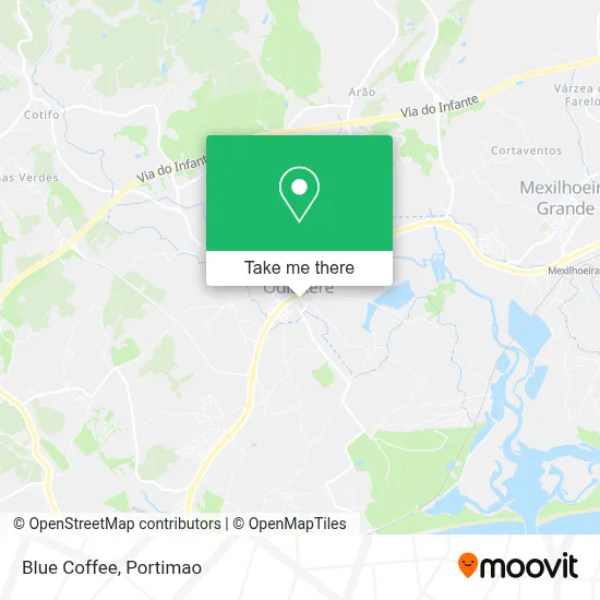 Blue Coffee map