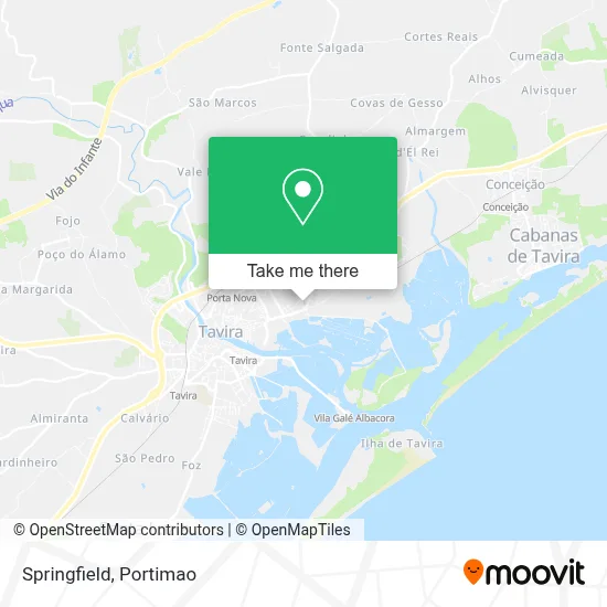 Springfield map