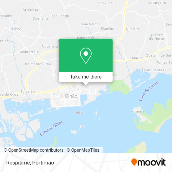 Respitime map